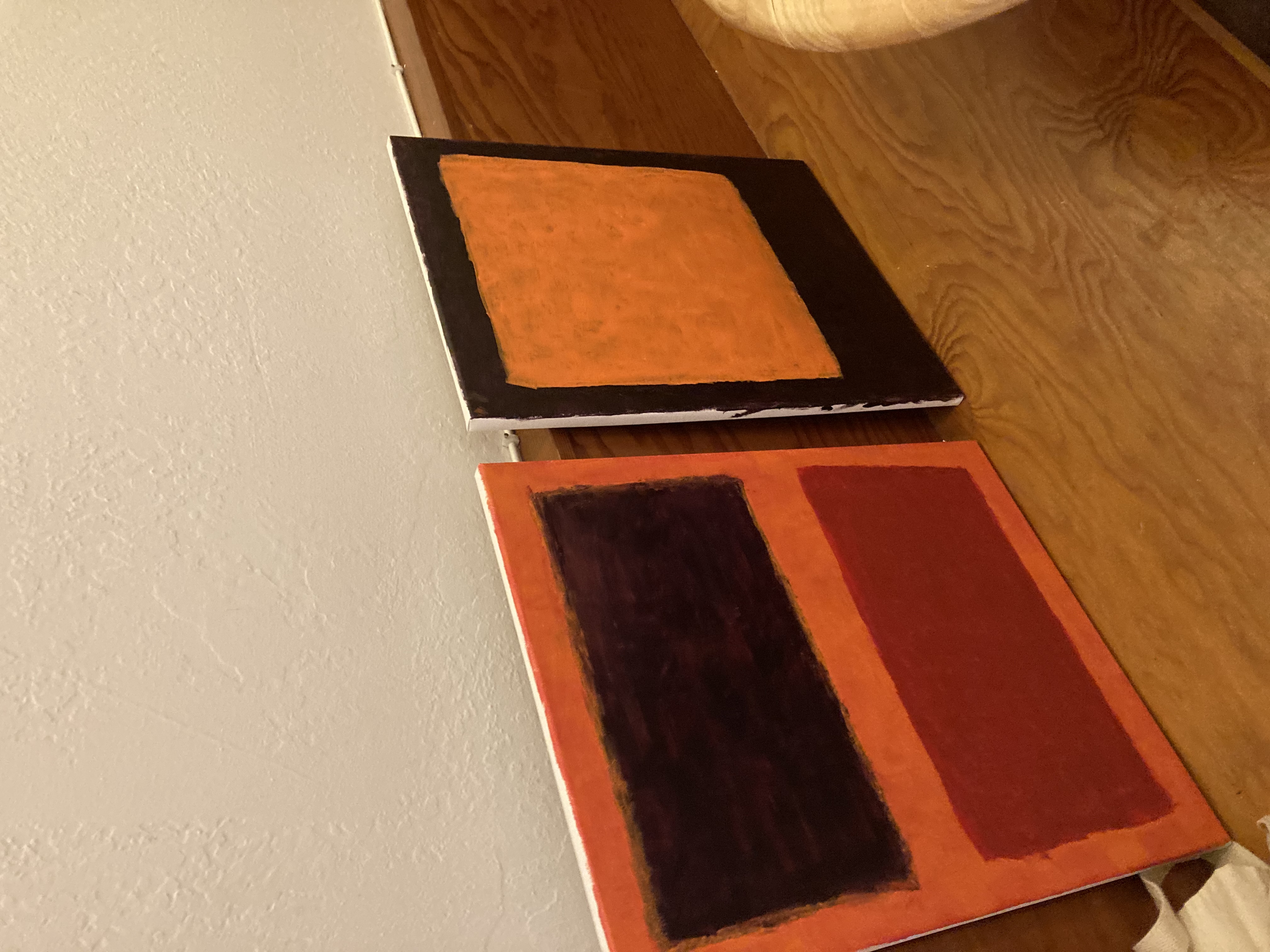 Some Rothko knockoffs I made